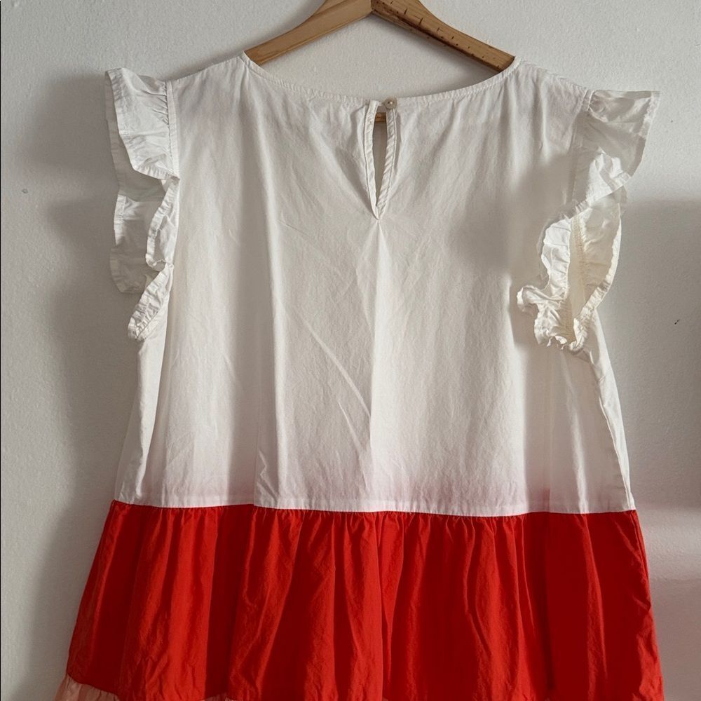 THML Multicolor Ruffle Sleeve Dress - Picture 4 of 6